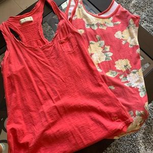 🌟Abercrombie tank tops set of two medium